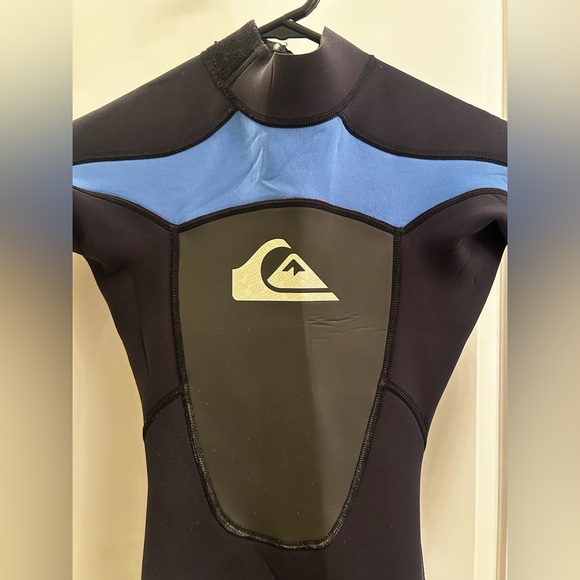 Quicksilver Youth 3/2 Synchro Full Wetsuit Back Zipper Sz 10/152 - Picture 3 of 16